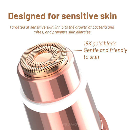 ‌Electric Facial Hair Remover for Women Painless Mini Hair Removal Device