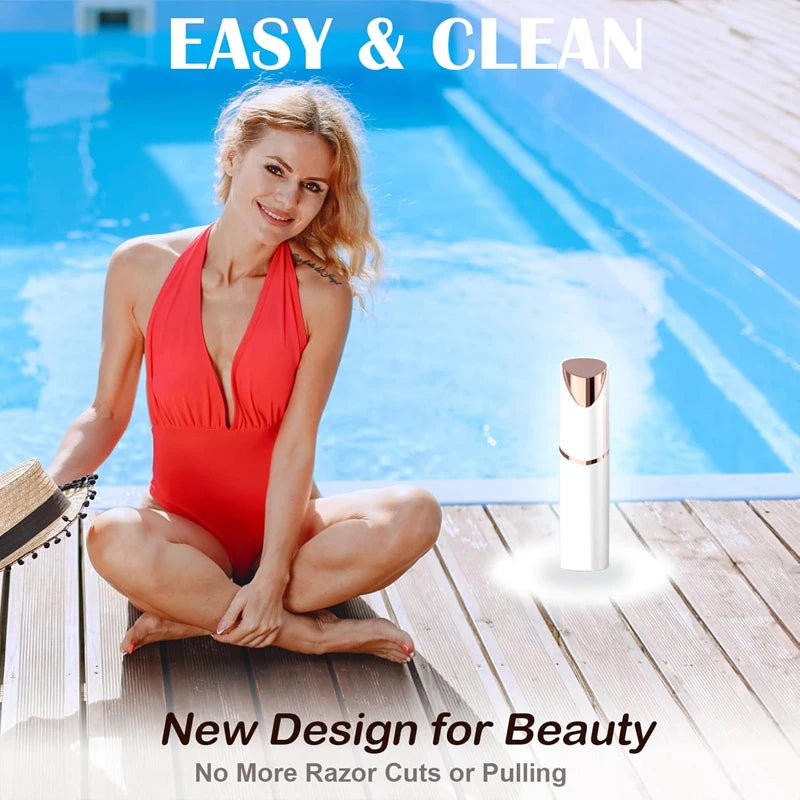 ‌Electric Facial Hair Remover for Women Painless Mini Hair Removal Device